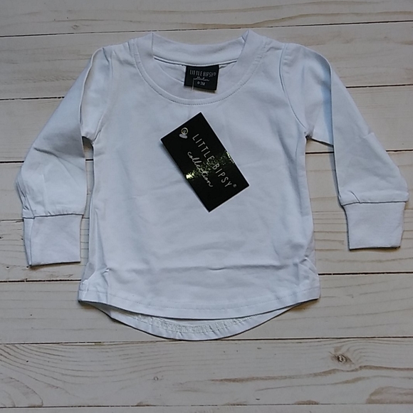 0-3month Little Bipsy long sleeve tee shirt - Picture 1 of 3